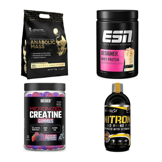 Masseaufbau für Fortgeschrittene: Kevin Levrone Anabolic + 3 weitere – alle enthaltenen Artikel