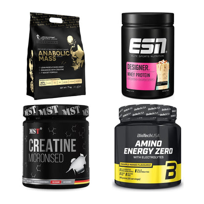 Masseaufbau für Fortgeschrittene: Kevin Levrone Anabolic + 3 weitere – alle enthaltenen Artikel