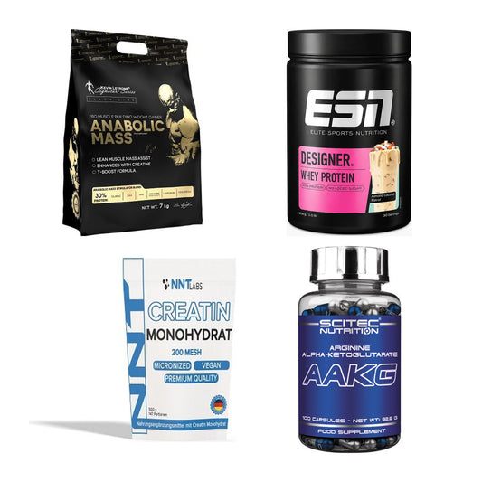 Masseaufbau für Fortgeschrittene: Kevin Levrone Anabolic + 3 weitere – alle enthaltenen Artikel