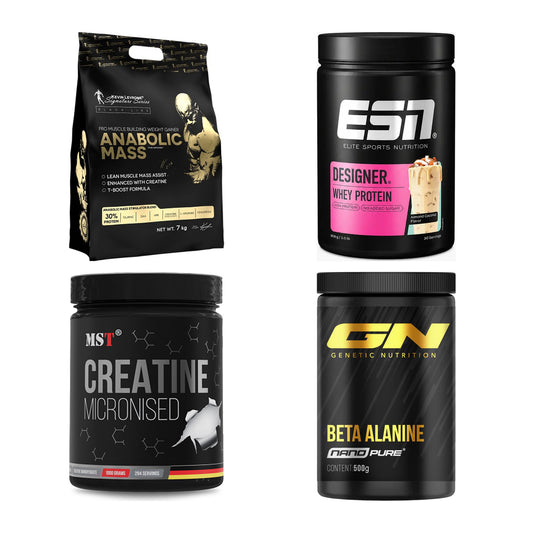 Masseaufbau für Fortgeschrittene: Kevin Levrone Anabolic + 3 weitere – alle enthaltenen Artikel