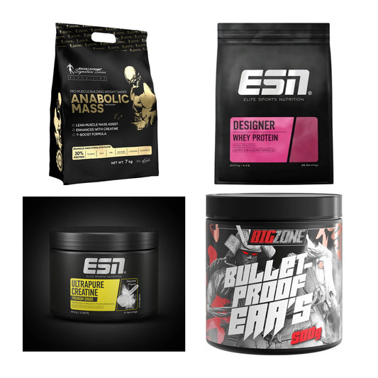 Masseaufbau für Fortgeschrittene: Kevin Levrone Anabolic + 3 weitere – alle enthaltenen Artikel