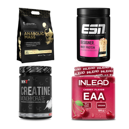 Masseaufbau für Fortgeschrittene: Kevin Levrone Anabolic + 3 weitere – alle enthaltenen Artikel
