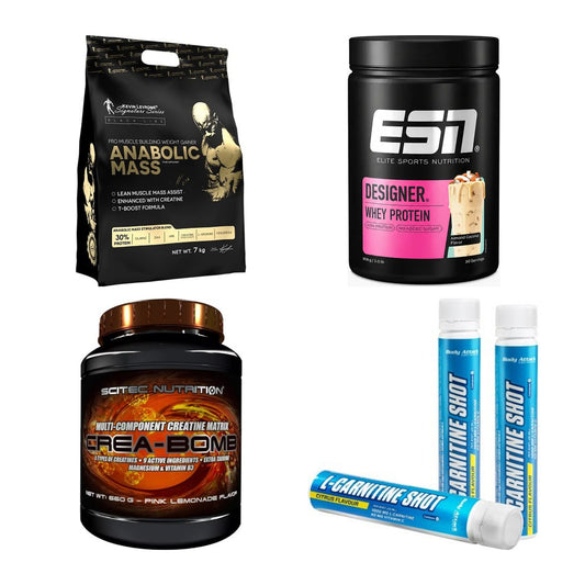 Masseaufbau für Fortgeschrittene: Kevin Levrone Anabolic + 3 weitere – alle enthaltenen Artikel