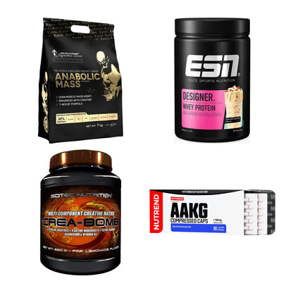 Masseaufbau für Fortgeschrittene: Kevin Levrone Anabolic + 3 weitere – alle enthaltenen Artikel