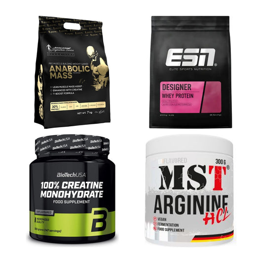 Masseaufbau für Fortgeschrittene: Kevin Levrone Anabolic + 3 weitere – alle enthaltenen Artikel