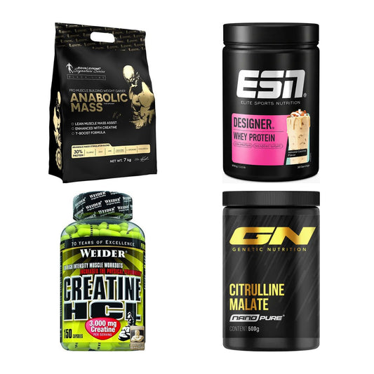 Masseaufbau für Fortgeschrittene: Kevin Levrone Anabolic + 3 weitere – alle enthaltenen Artikel