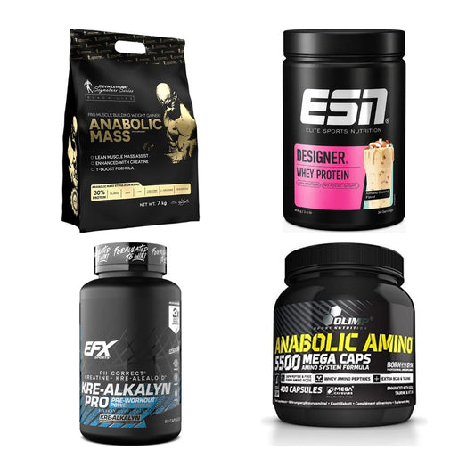 Masseaufbau für Fortgeschrittene: Kevin Levrone Anabolic + 3 weitere – alle enthaltenen Artikel