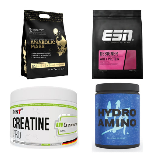 Masseaufbau für Fortgeschrittene: Kevin Levrone Anabolic + 3 weitere – alle enthaltenen Artikel