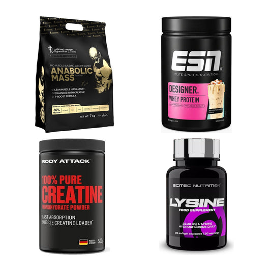 Masseaufbau für Fortgeschrittene: Kevin Levrone Anabolic + 3 weitere – alle enthaltenen Artikel