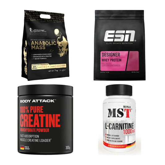 Masseaufbau für Fortgeschrittene: Kevin Levrone Anabolic + 3 weitere – alle enthaltenen Artikel