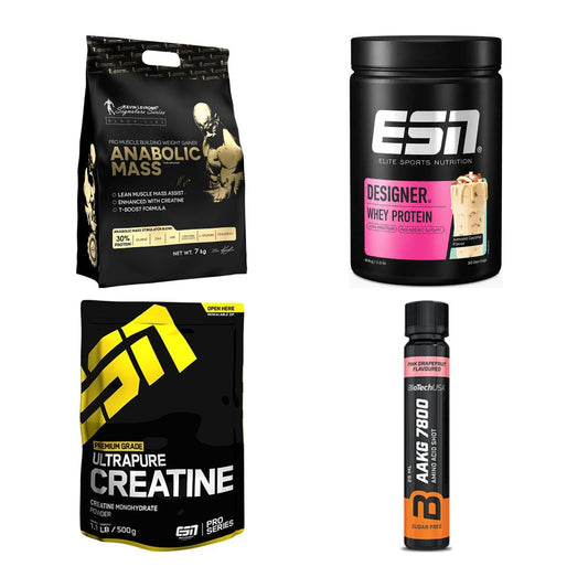 Masseaufbau für Fortgeschrittene: Kevin Levrone Anabolic + 3 weitere – alle enthaltenen Artikel