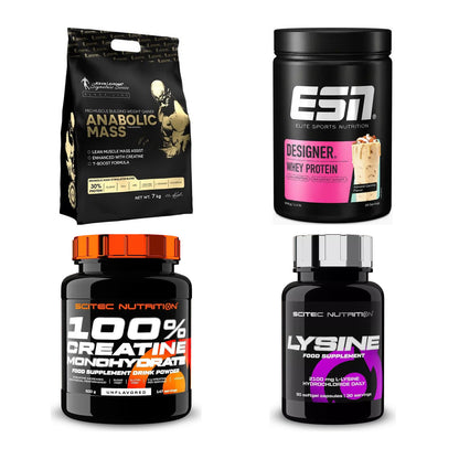 Masseaufbau für Fortgeschrittene: Kevin Levrone Anabolic + 3 weitere – alle enthaltenen Artikel