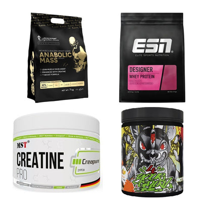 Masseaufbau für Fortgeschrittene: Kevin Levrone Anabolic + 3 weitere – alle enthaltenen Artikel