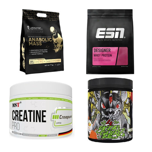 Masseaufbau für Fortgeschrittene: Kevin Levrone Anabolic + 3 weitere – alle enthaltenen Artikel