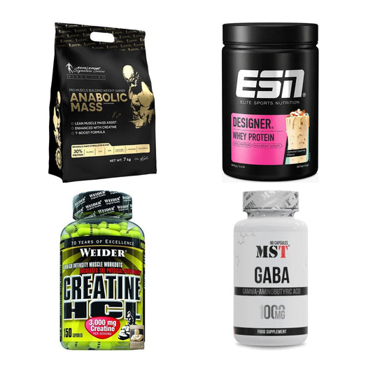 Masseaufbau für Fortgeschrittene: Kevin Levrone Anabolic + 3 weitere – alle enthaltenen Artikel