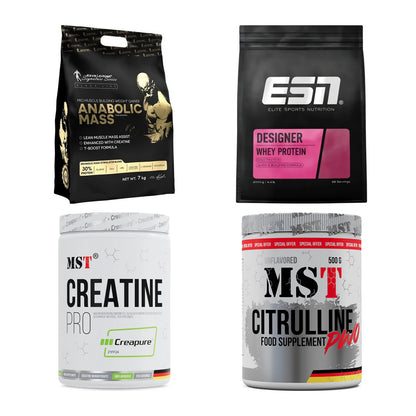 Masseaufbau für Fortgeschrittene: Kevin Levrone Anabolic + 3 weitere – alle enthaltenen Artikel