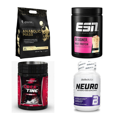 Masseaufbau für Fortgeschrittene: Kevin Levrone Anabolic + 3 weitere – alle enthaltenen Artikel