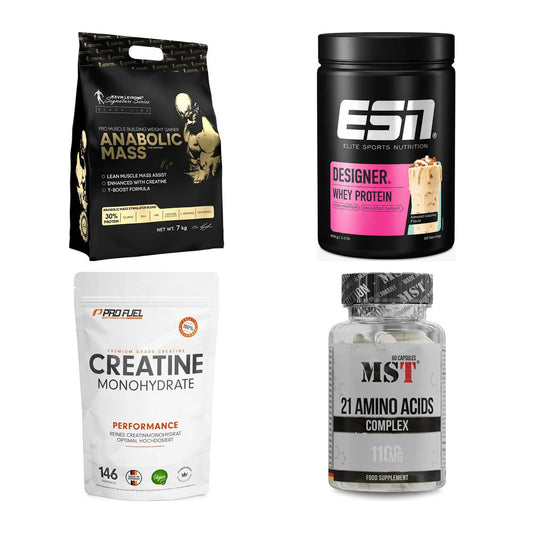 Masseaufbau für Fortgeschrittene: Kevin Levrone Anabolic + 3 weitere – alle enthaltenen Artikel