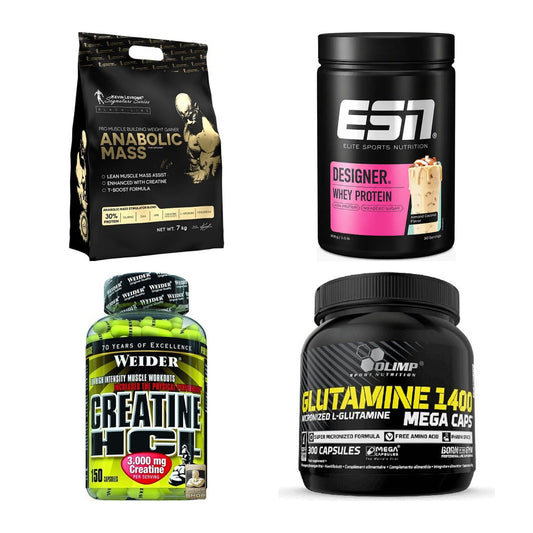 Masseaufbau für Fortgeschrittene: Kevin Levrone Anabolic + 3 weitere – alle enthaltenen Artikel