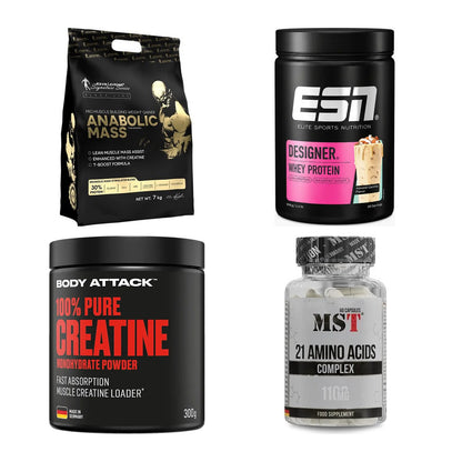 Masseaufbau für Fortgeschrittene: Kevin Levrone Anabolic + 3 weitere – alle enthaltenen Artikel
