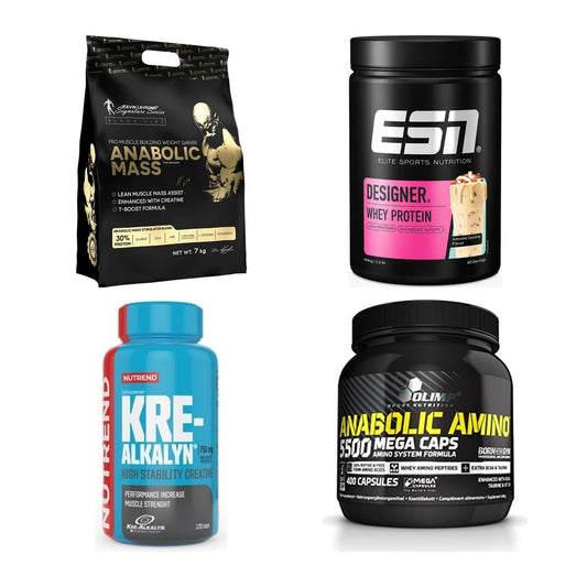 Masseaufbau für Fortgeschrittene: Kevin Levrone Anabolic + 3 weitere – alle enthaltenen Artikel