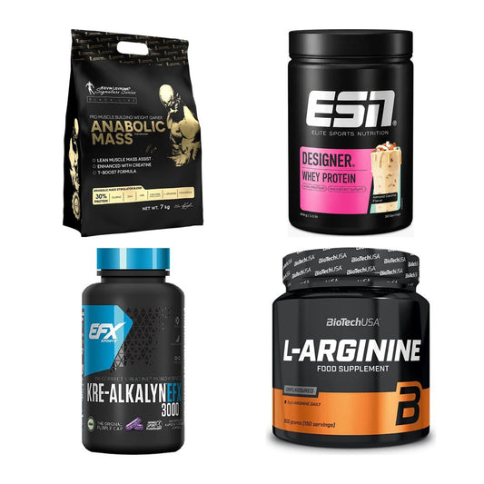Masseaufbau für Fortgeschrittene: Kevin Levrone Anabolic + 3 weitere – alle enthaltenen Artikel