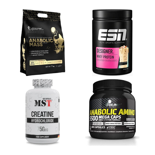 Masseaufbau für Fortgeschrittene: Kevin Levrone Anabolic + 3 weitere – alle enthaltenen Artikel