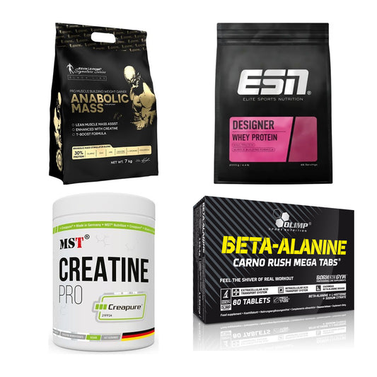 Masseaufbau für Fortgeschrittene: Kevin Levrone Anabolic + 3 weitere – alle enthaltenen Artikel