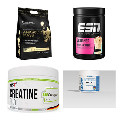 Masseaufbau für Fortgeschrittene: Kevin Levrone Anabolic + 3 weitere – alle enthaltenen Artikel