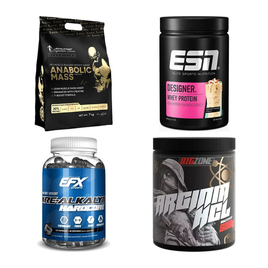 Masseaufbau für Fortgeschrittene: Kevin Levrone Anabolic + 3 weitere – alle enthaltenen Artikel