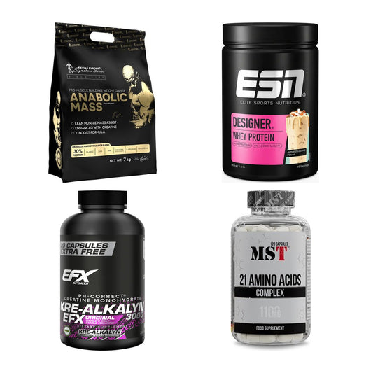 Masseaufbau für Fortgeschrittene: Kevin Levrone Anabolic + 3 weitere – alle enthaltenen Artikel