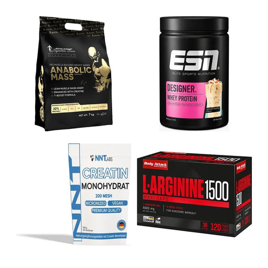 Masseaufbau für Fortgeschrittene: Kevin Levrone Anabolic + 3 weitere – alle enthaltenen Artikel