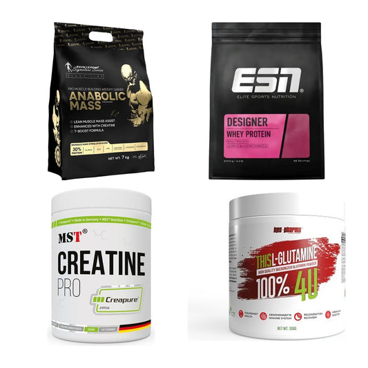 Masseaufbau für Fortgeschrittene: Kevin Levrone Anabolic + 3 weitere – alle enthaltenen Artikel