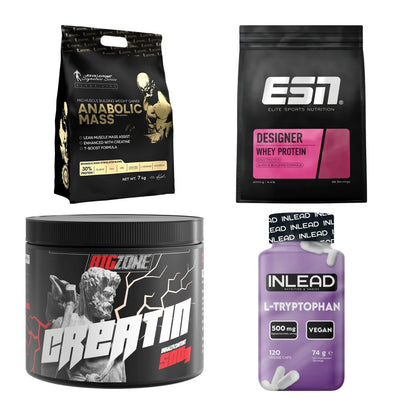Masseaufbau für Fortgeschrittene: Kevin Levrone Anabolic + 3 weitere – alle enthaltenen Artikel