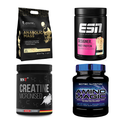 Masseaufbau für Fortgeschrittene: Kevin Levrone Anabolic + 3 weitere – alle enthaltenen Artikel