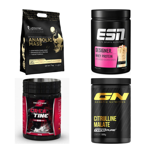 Masseaufbau für Fortgeschrittene: Kevin Levrone Anabolic + 3 weitere – alle enthaltenen Artikel