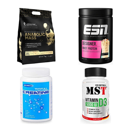 Masseaufbau für Fortgeschrittene: Kevin Levrone Anabolic + 3 weitere – alle enthaltenen Artikel