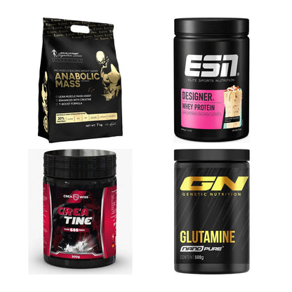 Masseaufbau für Fortgeschrittene: Kevin Levrone Anabolic + 3 weitere – alle enthaltenen Artikel