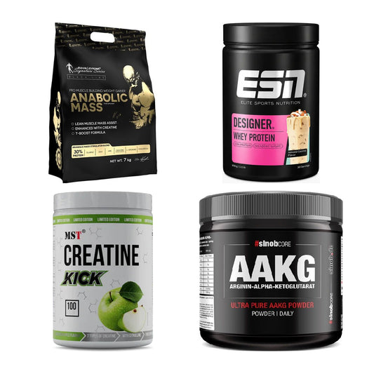 Masseaufbau für Fortgeschrittene: Kevin Levrone Anabolic + 3 weitere – alle enthaltenen Artikel