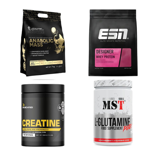 Masseaufbau für Fortgeschrittene: Kevin Levrone Anabolic + 3 weitere – alle enthaltenen Artikel