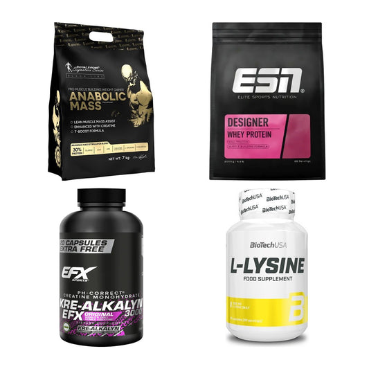 Masseaufbau für Fortgeschrittene: Kevin Levrone Anabolic + 3 weitere – alle enthaltenen Artikel