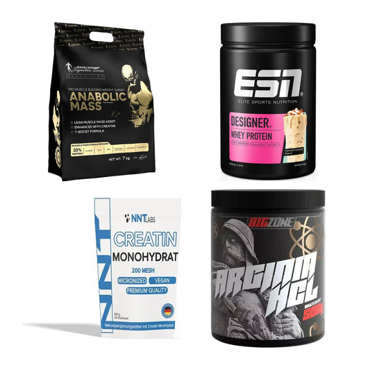 Masseaufbau für Fortgeschrittene: Kevin Levrone Anabolic + 3 weitere – alle enthaltenen Artikel