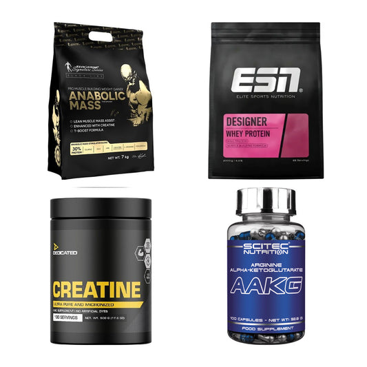Masseaufbau für Fortgeschrittene: Kevin Levrone Anabolic + 3 weitere – alle enthaltenen Artikel