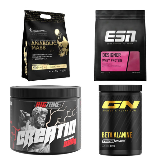 Masseaufbau für Fortgeschrittene: Kevin Levrone Anabolic + 3 weitere – alle enthaltenen Artikel