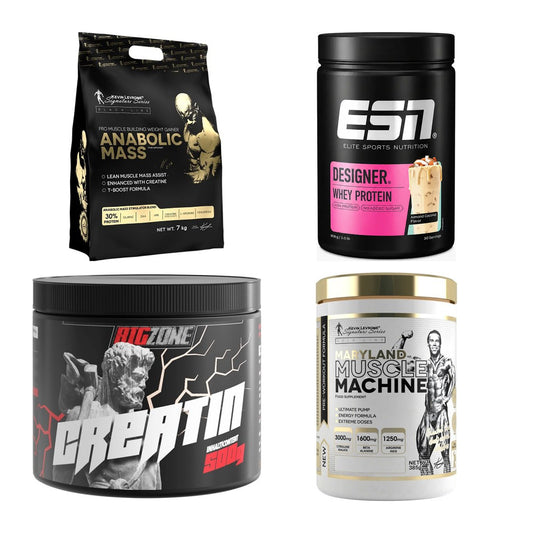 Masseaufbau für Fortgeschrittene: Kevin Levrone Anabolic + 3 weitere – alle enthaltenen Artikel