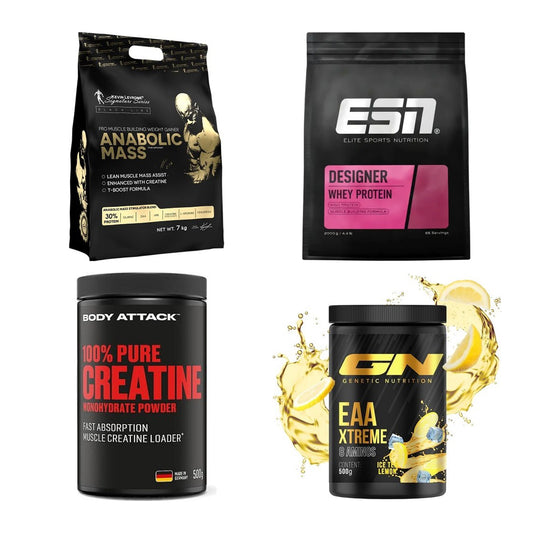 Masseaufbau für Fortgeschrittene: Kevin Levrone Anabolic + 3 weitere – alle enthaltenen Artikel