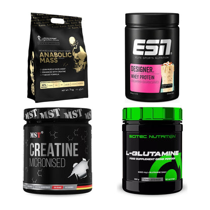 Masseaufbau für Fortgeschrittene: Kevin Levrone Anabolic + 3 weitere – alle enthaltenen Artikel