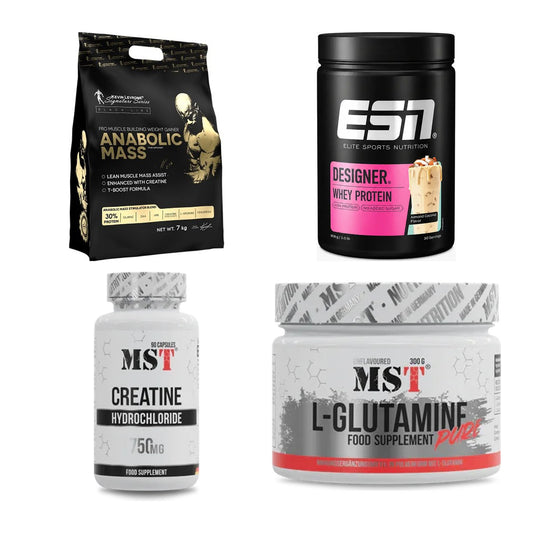Masseaufbau für Fortgeschrittene: Kevin Levrone Anabolic + 3 weitere – alle enthaltenen Artikel