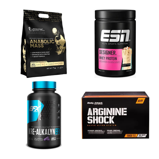 Masseaufbau für Fortgeschrittene: Kevin Levrone Anabolic + 3 weitere – alle enthaltenen Artikel