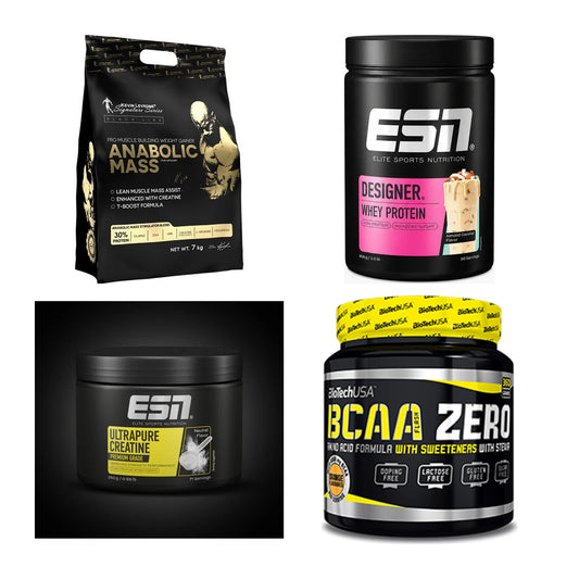 Masseaufbau für Fortgeschrittene: Kevin Levrone Anabolic + 3 weitere – alle enthaltenen Artikel